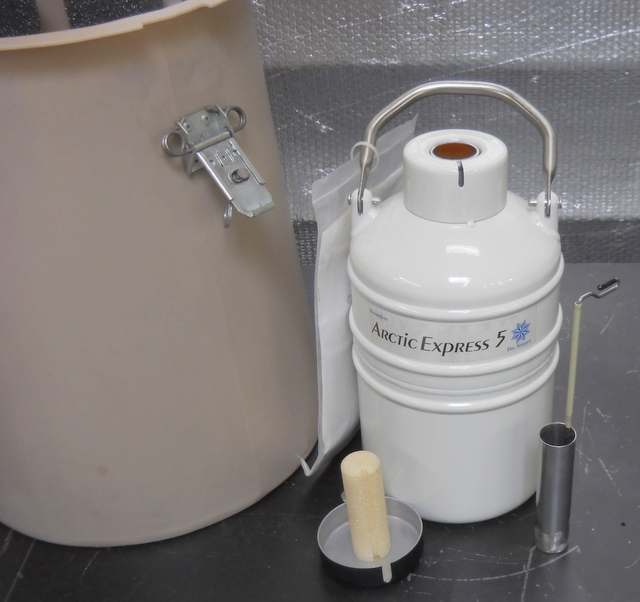 Arctic Express 5 Cryogenic Dry Shipper