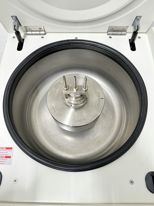 Contifuge Stratos Refrigerated Benchtop Continuous Flow Centrifuge System 208 Volt